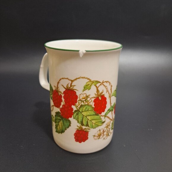 Roy Kirkham Raspberry Fruit Garden Bone China Mug AS IS - Picture 8 of 11